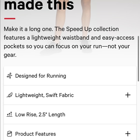 Lululemon Speed Up Shorts - Picture 4 of 5